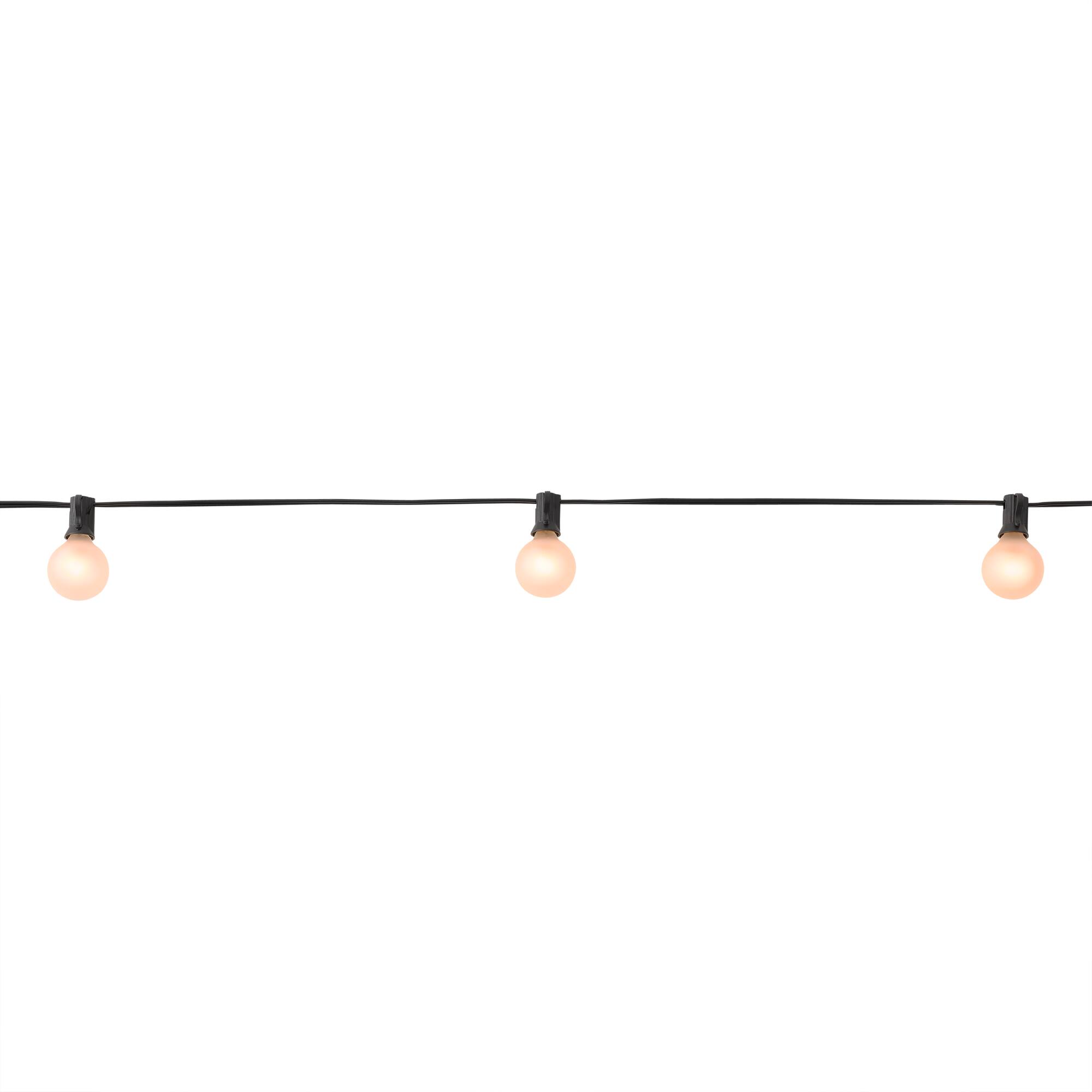 16ct. Frosted Globe String Lights by Ashland™